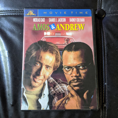 Amos & Andrew MGM Movie Time DVD Nicholas Cage Samuel L. Jackson