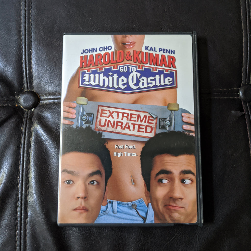 Harold & Kumar Go To White Castle EXTREME Unrated DVD Kal Penn John Cho