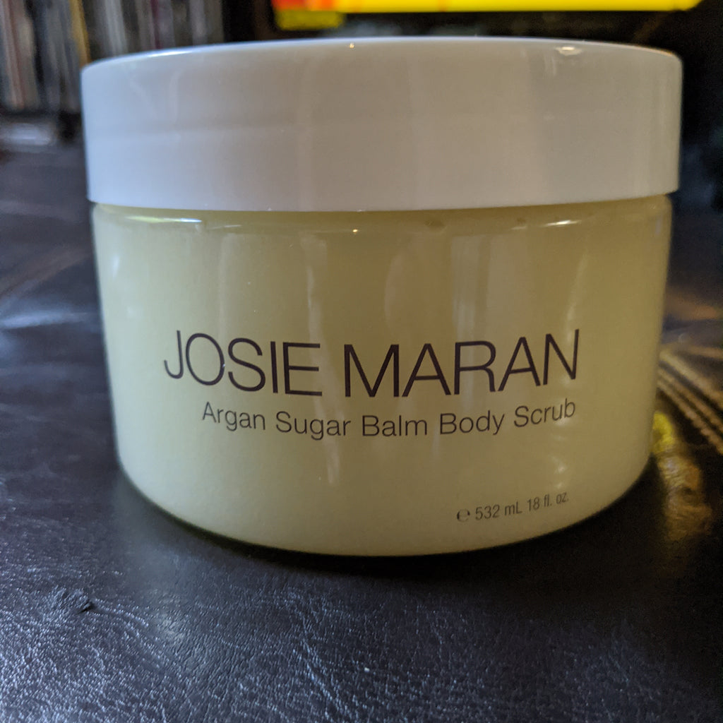 Josie Maran Argan Sugar Body Scrub Vanilla Fig 18oz Jar
