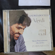 Andrea Bocelli - Verdi - Classical Opera Music CD (2000) 15 tracks