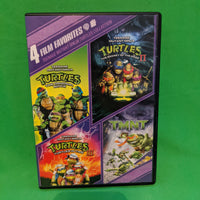 Teenage Mutant Ninja Turtles TMNT 4 Film Favorites 4 DVD Set (2011)