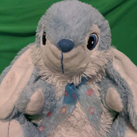 2018 Dan Dee Collector's Choice Blue Easter Bunny Rabbit 15" Plush Animal Toy