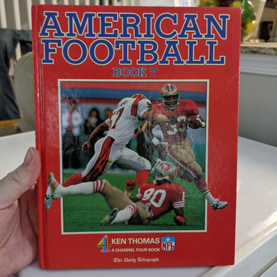 American Football Book 7 - Hardcover NFL The Daily Telegraph Channel Four Book