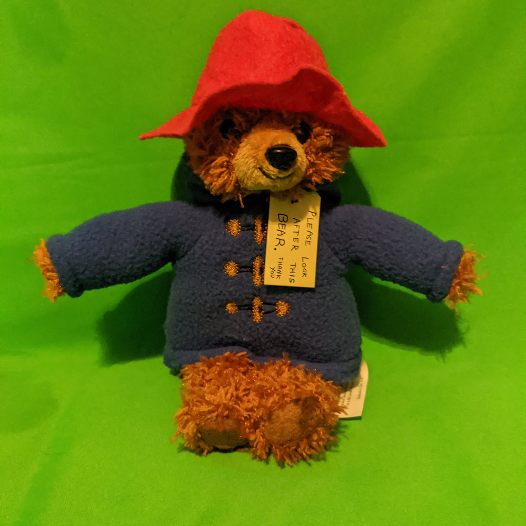 2014 Yoytoy 8" Plush Paddington Bear with Please Look After Me Tag Stuffed Animal