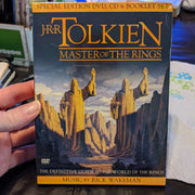 J.R.R Tolkien Master of the Ring NEW DVD CD Booklet Set