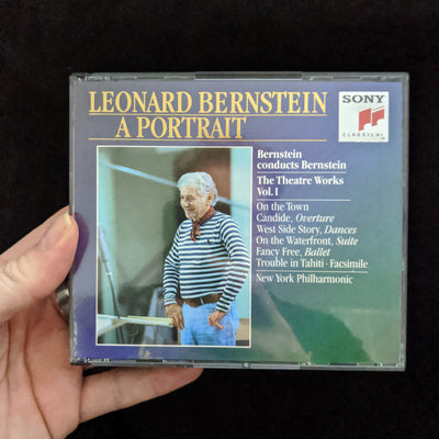 Leonard Bernstein: A Portrait - 3 CD Set - The Theatre Works Volume 1 Classical