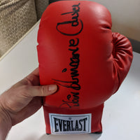 Signed Everlast Boxing Glove - Rubin "Hurricane" Carter Autograph