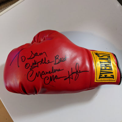Signed Everlast Boxing Glove - Marvelous Marvin Hagler (Personalized)