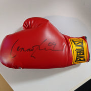 Signed Everlast Boxing Glove - Lennox Lewis 09 - Heavyweight Champion