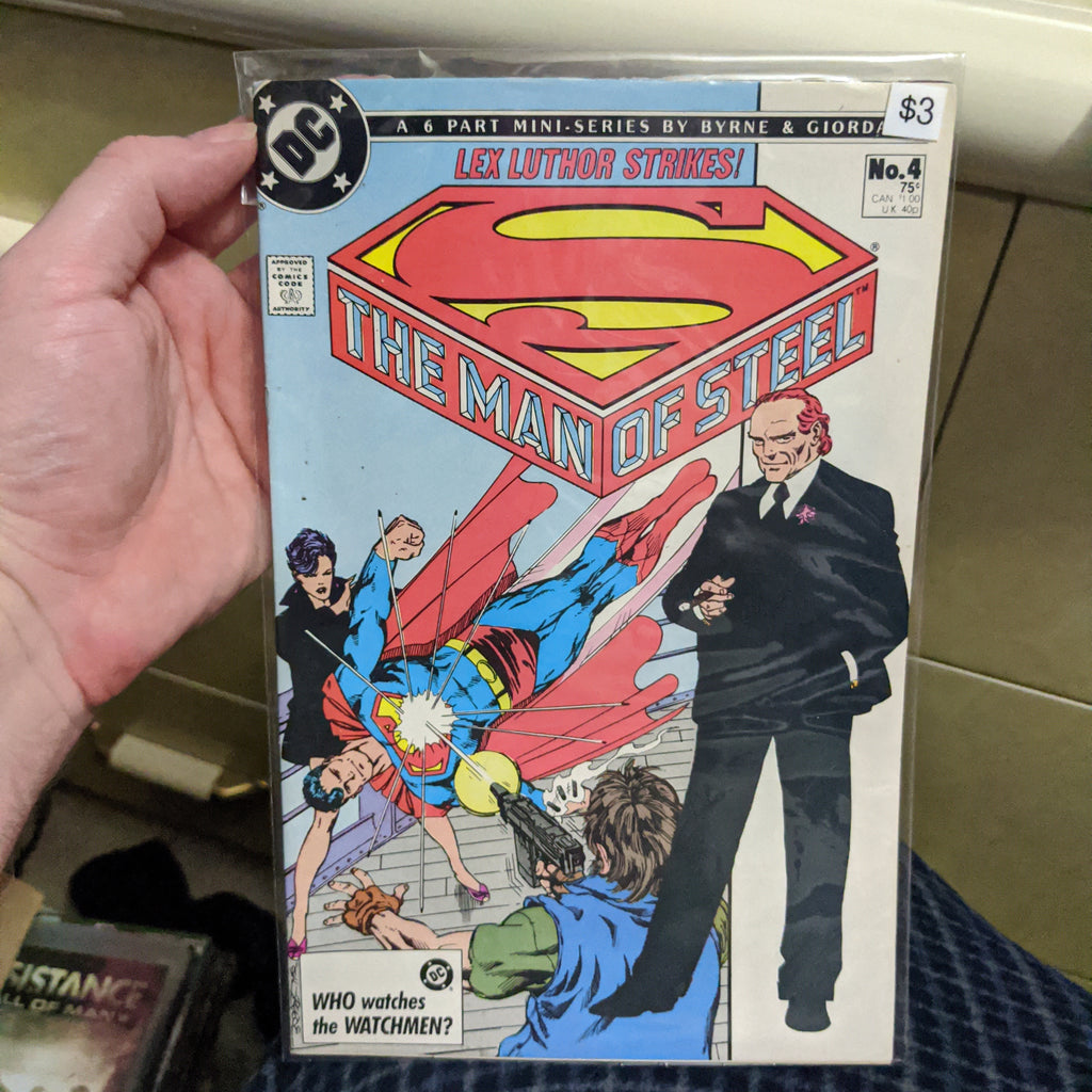 Superman: Man of Steel (1986) MPI Audio Edition Mini-Series #4 (NO TAPE)