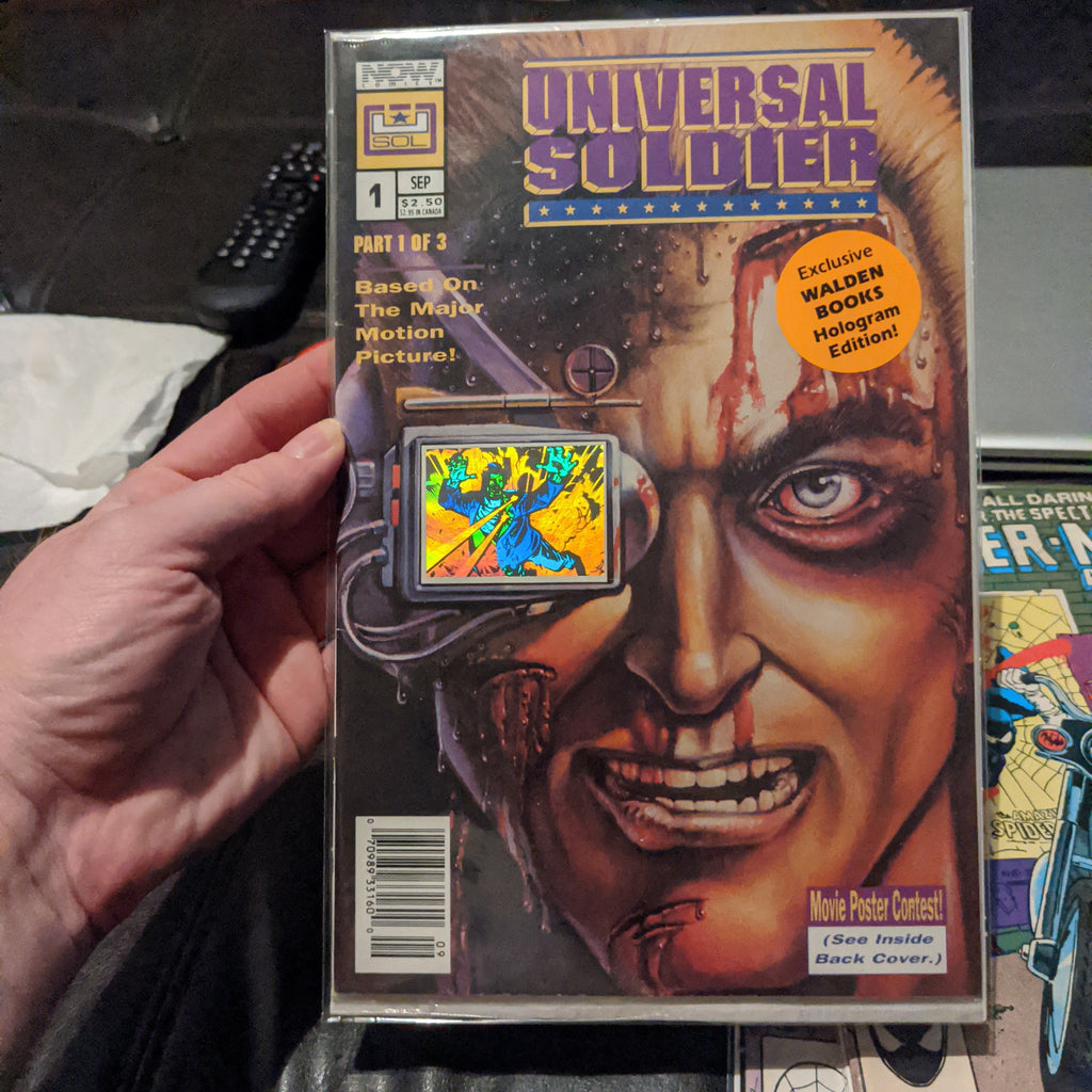Universal Soldier #1 Comicbook - Walden Books Exclusive Polybagged Variant