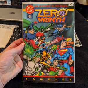 Zero Month DC Comics Sampler (1994) Beginning Of Tomorrow Comicbook