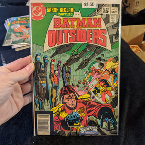 Batman and the Outsiders Comicbooks - DC Comics - Choose From Drop-Down List