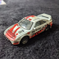 1990 Hot Wheels Toyota MR2 White/Red Diecast Race Car