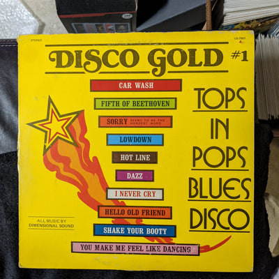Disco Gold #1 Tops In Pops Blues Record VG+ US-7807