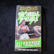 NBC Boxing VHS Ali vs. Frazier Thrilla In Manila NEW