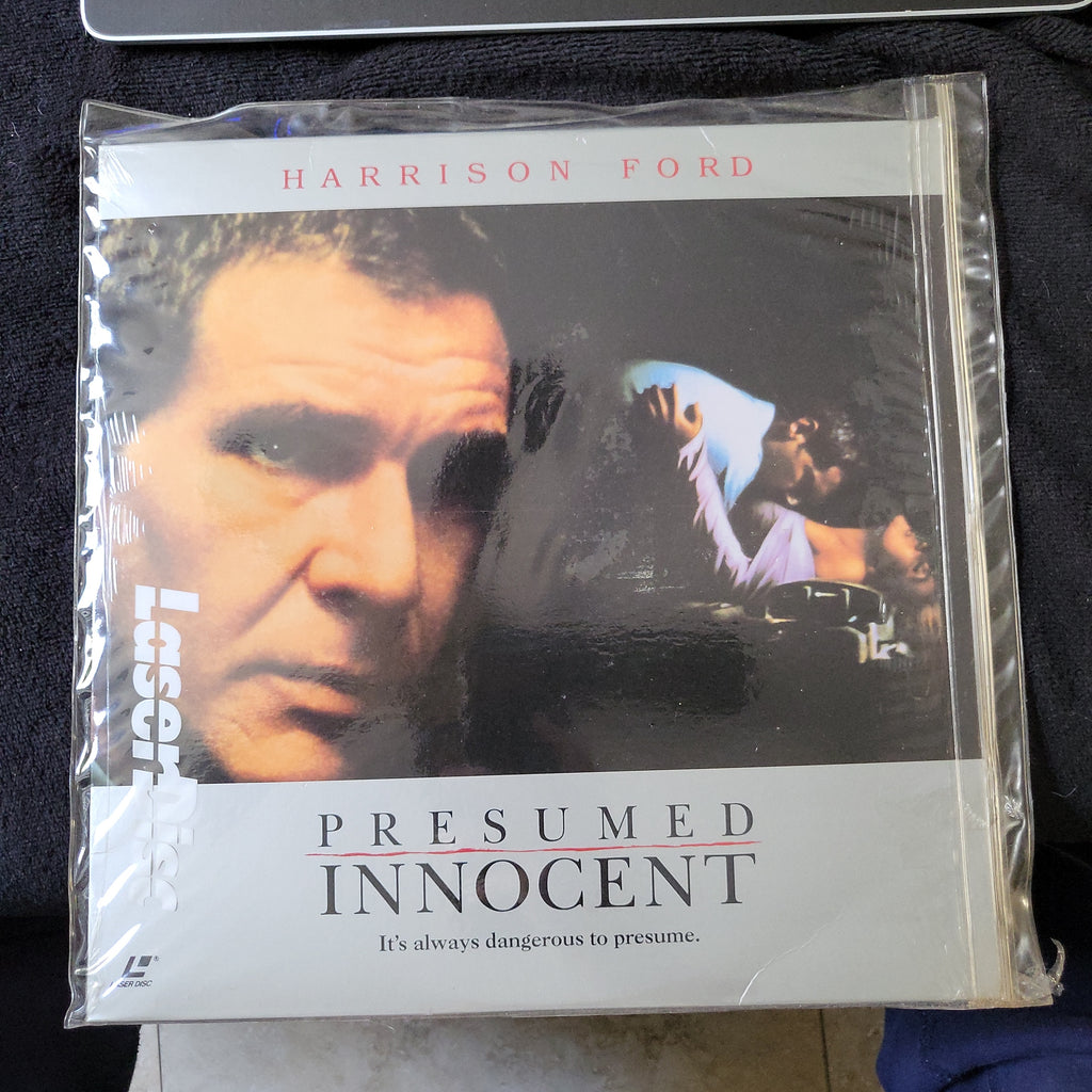 Presumed Innocent Laserdisc Harrison Ford Raul Julia Brian Dennehy (1991)