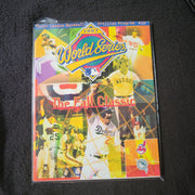 1997 World Series Offical Program Marlins vs Indians