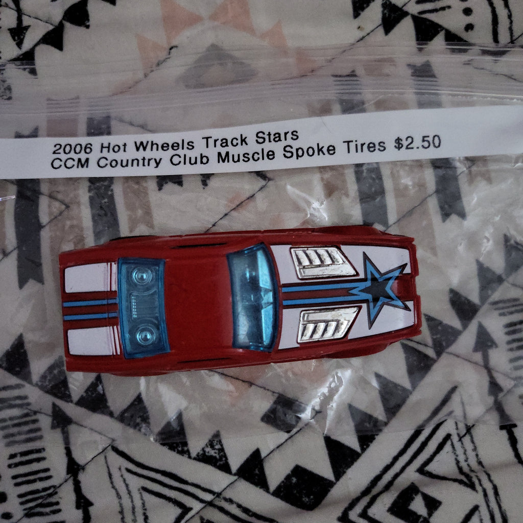 2006 Hot Wheels Track Stars CCM Country Club Muscle Spoke Tires Variant Car