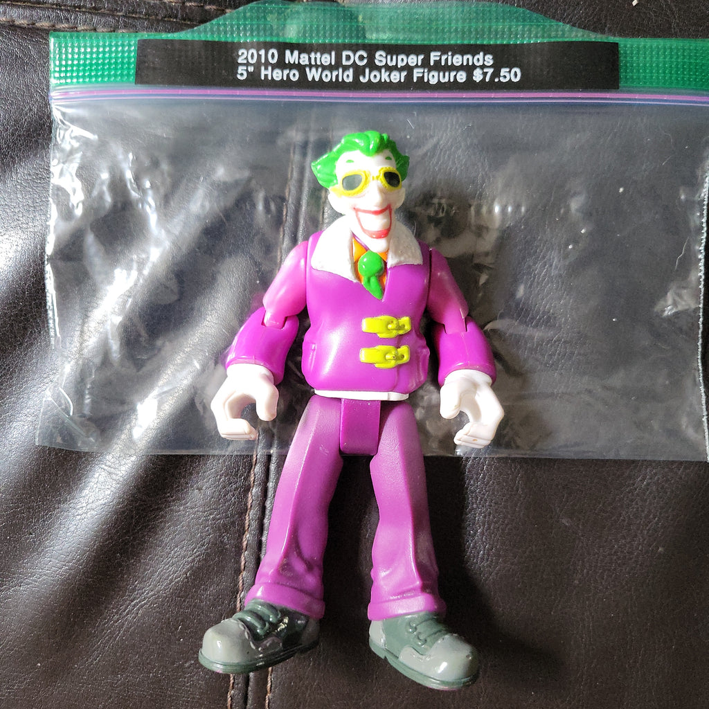 2010 Mattel DC Super Friends 5" Hero World Joker Action Figure