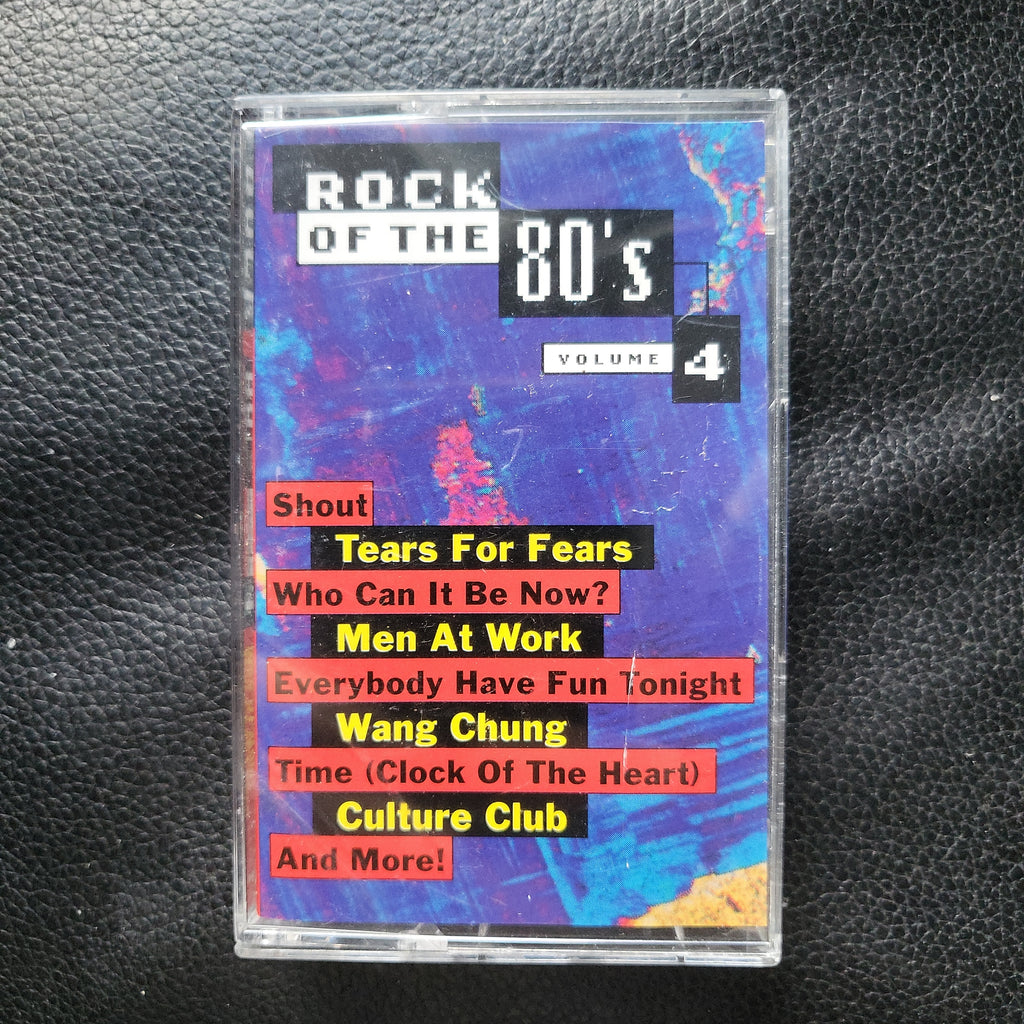 Rock Of The 80's Volume 4 Cassette Music Tape (1993) Priority Records 9 Songs