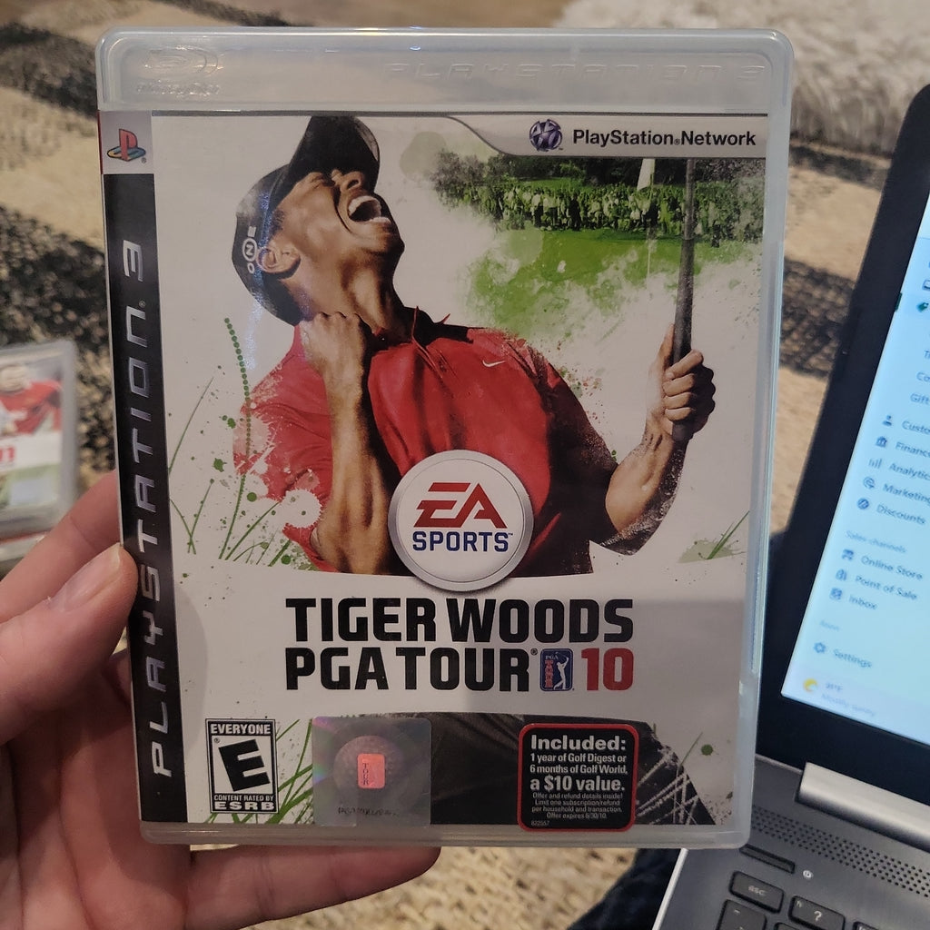 Playstation 3 PS3 EA Sports Tiger Woods PGA Tour 10 Golf Video Game Sony