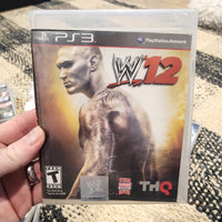 Playstation 3 PS3 WWE '12 Wrestling Videogame THQ Sony
