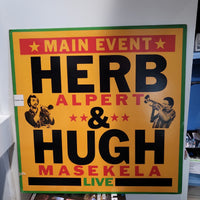 Herb Alpert & Hugh Masekela Main Event Live Funk Jazz Album A&M Records 1978