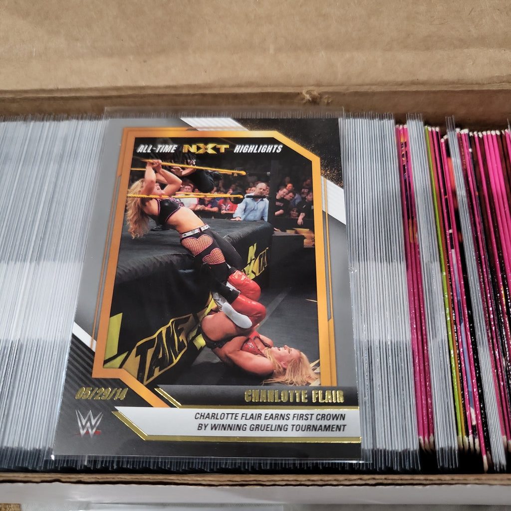 2002 Panini WWE Wrestling All-Time NXT Highlights GOLD Insert Cards - Choose From List