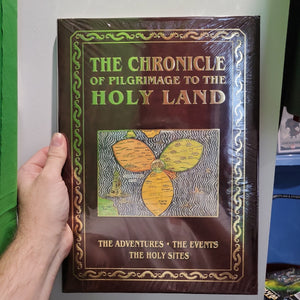 The Chronicle Of Pilgrimage to The Holy Land Hardcover Large Format Book NEW