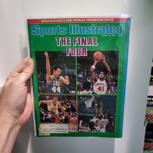 Sports Illustrated March 31, 1986 The Final Four Issue Duke Kansas LSU Louisville