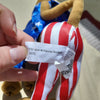 Toy Factory Stars and Stripes Patriotic Scooby Doo Plush Doll