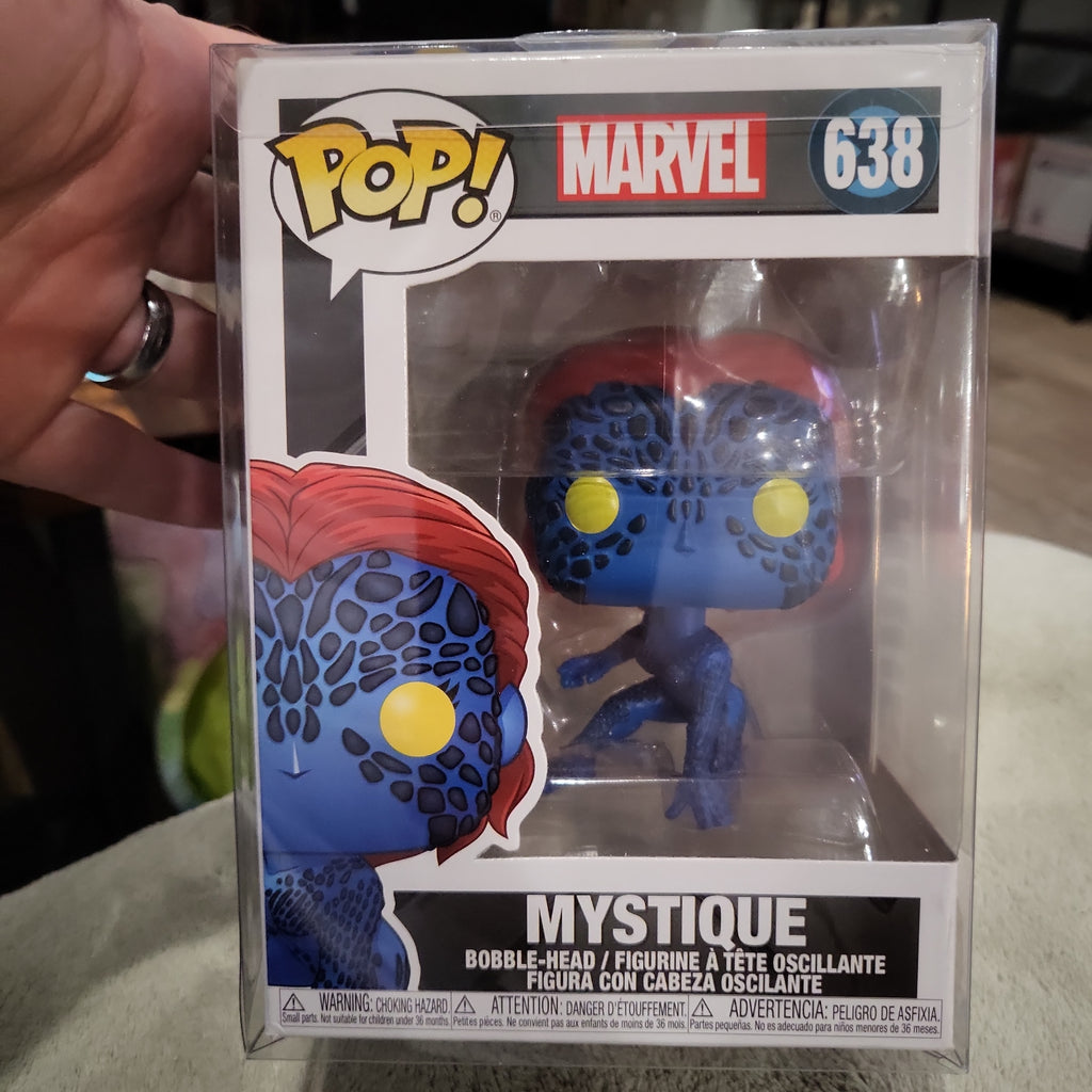Funko Pop Marvel X-Men #638 Mystique Bobble-Head NM in Protective Case