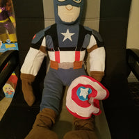 Marvel Plush - Captain America The First Avenger Movie Themed Doll