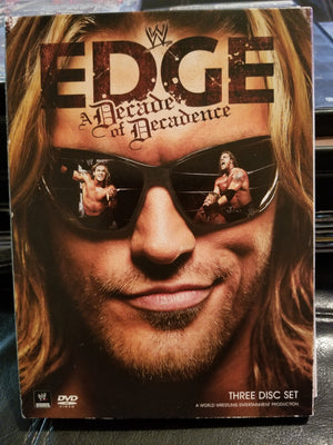 WWE DVD Edge A Decade Of Decadence 3 DVD Set