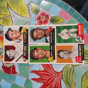 Set of 6 Topps 1953 Archives Enos Slaughter Preacher Roe Hank Bauer