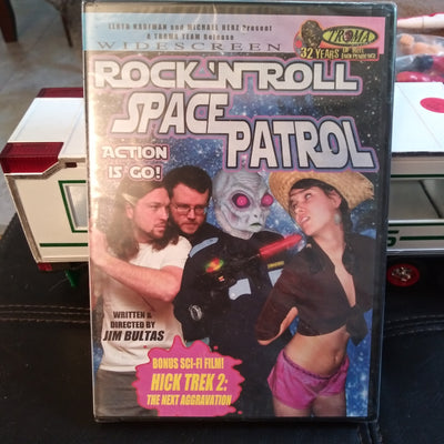 Rock n Roll Space Patrol With Bonus Movie - Factory Sealed DVD - Troma Films