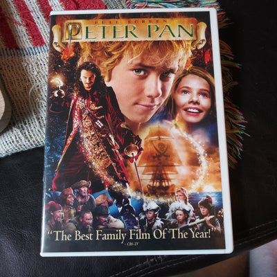 Peter Pan Full Screen DVD - Universal Pictures Version 2003 - with coupon insert