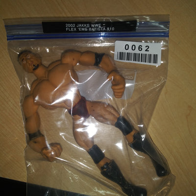 2002 Jakks WWE Flex 'Ems Batista Wrestling Figure