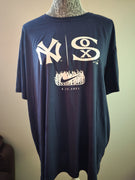 Nike 2XL Yankees White Sox 8-12-2021 Field Of Dreams Blue Performance T-Shirt Dri-Fit