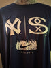 Nike 2XL Yankees White Sox 8-12-2021 Field Of Dreams Blue Performance T-Shirt Dri-Fit