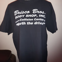 Gildan Large Jack & Gerry Brisco Bros. Body Shop Wrestling Black T-Shirt