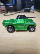 1973 Matchbox Lesney Rolamatics #73 Weasel Bright Green Die-Cast Tank