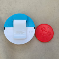 2019 McDonalds Pokemon Blue/White Disc Launcher w/Pikachu Disc