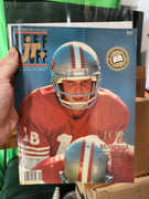 Tuff Stuff Jr. Magazine Issue #3 (Sept 1991) with Cards Intact - Joe Montana Cover