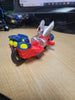 2012 Hasbro Marvel Spiderman Blue and Red Motorcycle Bike Action Figure Accessory