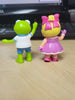 Walt Disney PVC Muppet Babies - Miss Piggy & Kermit The Frog Figures / Cake Toppers