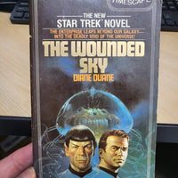 Star Trek Novel - The Wounded Sky by Diane Duane (1983) Paperback Timescape Book #13