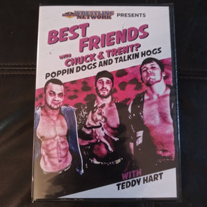Wrestling Loot Crate Best Friends with Chuck & Trent & Teddy Hart Sealed DVD AEW