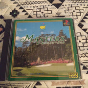 PlayStation 1 PS1 Japan Golf Masters Distant Augusta Game